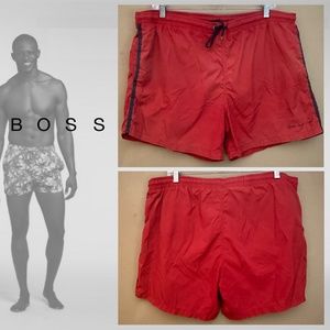 Hugo Boss Swim Trunks Large 36-42" waist 4.5" inseam Nylon blend no fabric tag